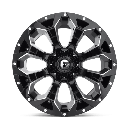 Fuel Offroad D576 ASSAULT Gloss Black Milled 18x9 +19 6x135|6x139.7mm 106.1mm