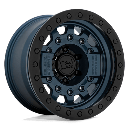 Black Rhino AVENGER BEADLOCK Navy Blue W/ Black Hardware 17x8.5 0 6x139.7mm 112.1mm