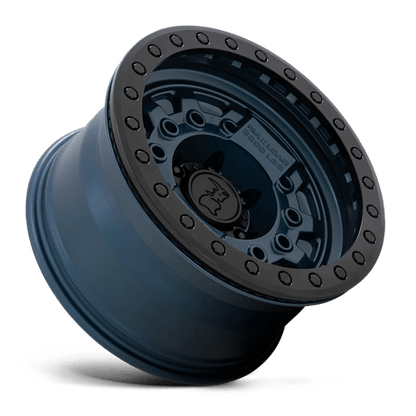 Black Rhino AVENGER BEADLOCK Navy Blue W/ Black Hardware 17x8.5 0 6x139.7mm 112.1mm