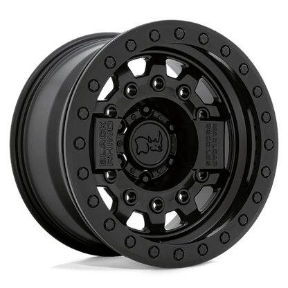 Black Rhino AVENGER BEADLOCK Matte Black W/ Black Hardware 17x8.5 -32 5x127mm 71.5mm