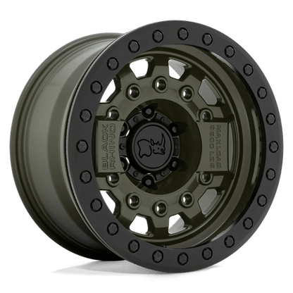 Black Rhino AVENGER BEADLOCK Olive Drab Green Blk Hardware 17x8.5 0 6x139.7mm 112.1mm