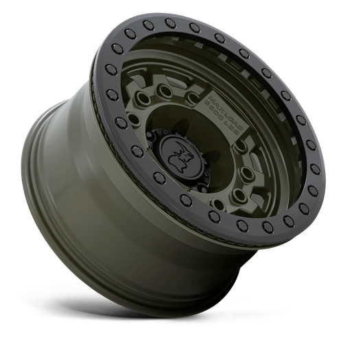 Black Rhino AVENGER BEADLOCK Olive Drab Green Blk Hardware 17x8.5 -32 5x127mm 71.5mm