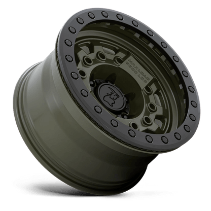 Black Rhino AVENGER BEADLOCK Olive Drab Green Blk Hardware 17x8.5 0 6x139.7mm 112.1mm