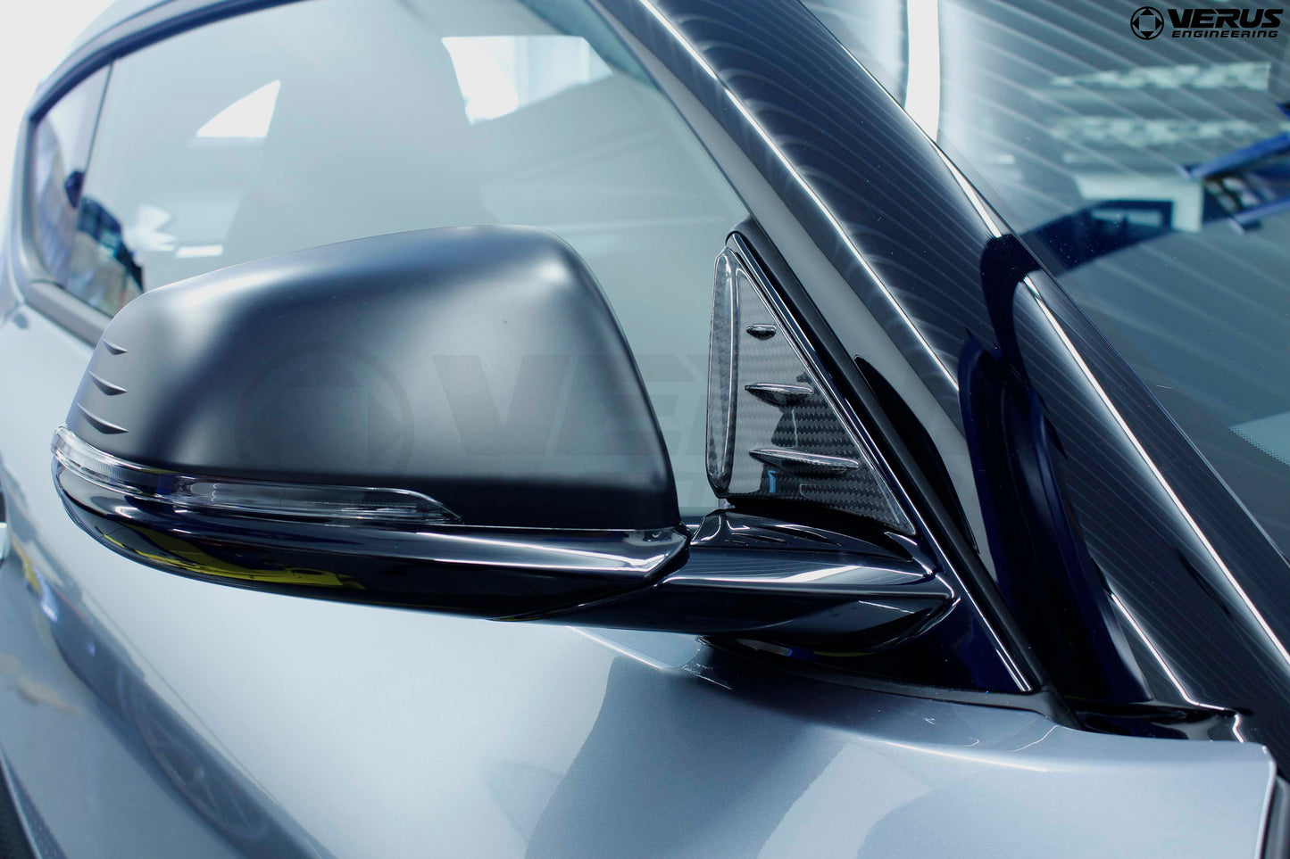 Verus - Anti-Buffeting Wind Deflectors - Mk5 Toyota Supra