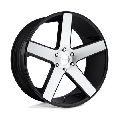 DUB S217 BALLER Gloss Black Brushed 24x10 +30 6x135mm 87.1mm