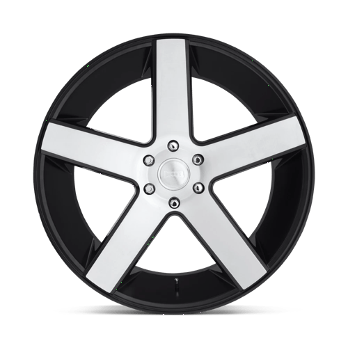 DUB S217 BALLER Gloss Black Brushed 24x10 +30 6x135mm 87.1mm