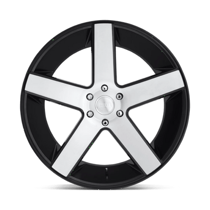 DUB S217 BALLER Gloss Black Brushed 24x10 +30 6x135mm 87.1mm