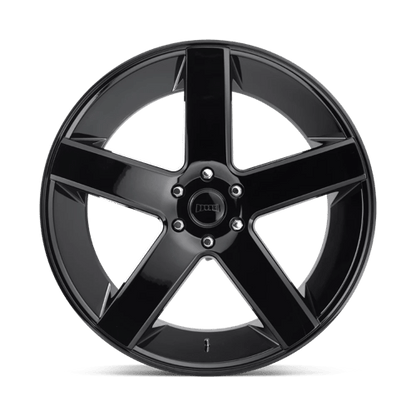 DUB S216 BALLER Gloss Black 22x8.5 +38 5x114.3mm 72.6mm