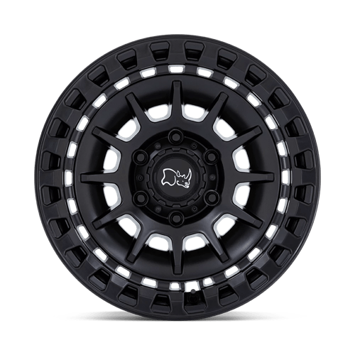 Black Rhino BARRAGE Matte Black 17x8.5 -10 6x139.7mm 106.1mm