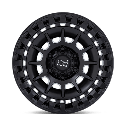 Black Rhino BARRAGE Matte Black 17x8.5 -10 6x139.7mm 106.1mm