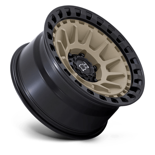 Black Rhino BARRAGE Desert Sand On Matte Black 17x8.5 -10 6x139.7mm 106.1mm