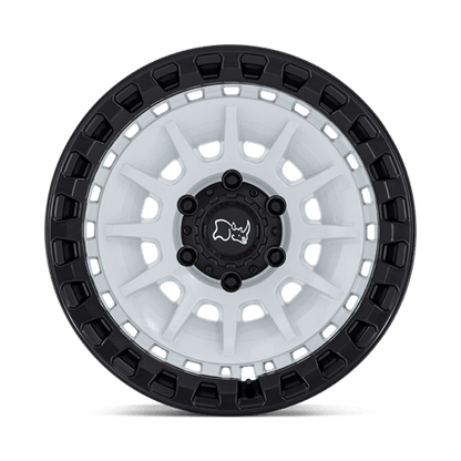 Black Rhino BARRAGE Gloss White On Matte Black 18x9 0 5x127mm 71.5mm