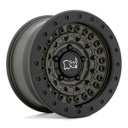 Black Rhino BARRICADE Olive Drab Green W/ Blk Rock 20x9 +10 6x135mm 87.1mm