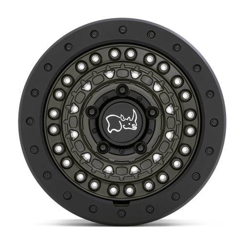 Black Rhino BARRICADE Olive Drab Green W/ Blk Rock 20x9 0 6x139.7mm 112.1mm