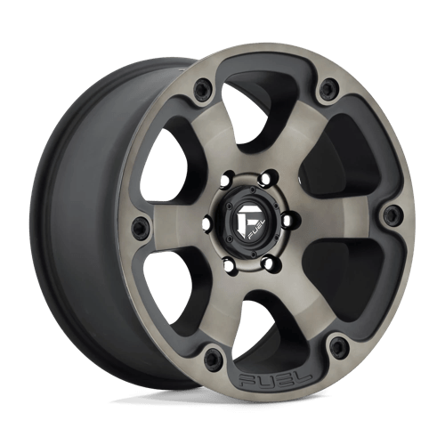 Fuel Offroad D564 BEAST Matte Black Double Dark Tint 18x9 +1 5x139.7mm 108mm