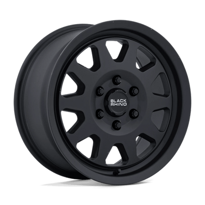 Black Rhino STADIUM Matte Black 16x8 +45 5x130mm 78.1mm