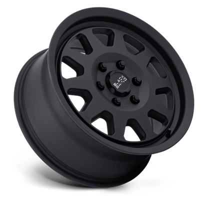Black Rhino STADIUM Matte Black 17x8 +45 5x160mm 65.1mm