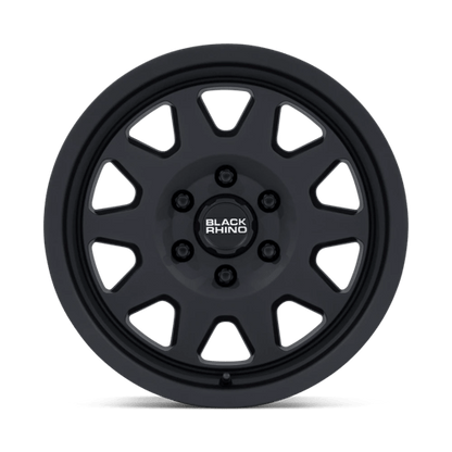 Black Rhino STADIUM Matte Black 16x8 +45 5x130mm 78.1mm