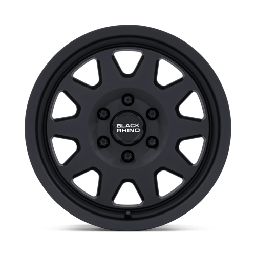 Black Rhino STADIUM Matte Black 17x8 +38 6x130mm 84.1mm