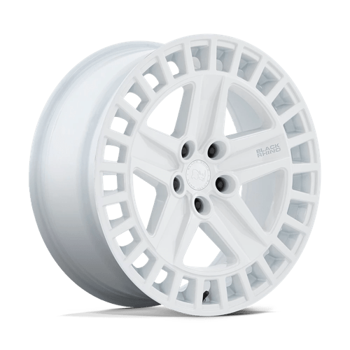 Black Rhino ALSTON Gloss White 20x8.5 +25 5x114.3mm 72.6mm