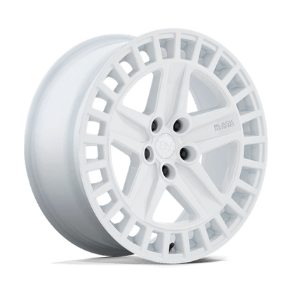 Black Rhino ALSTON Gloss White 20x8.5 +25 5x114.3mm 72.6mm