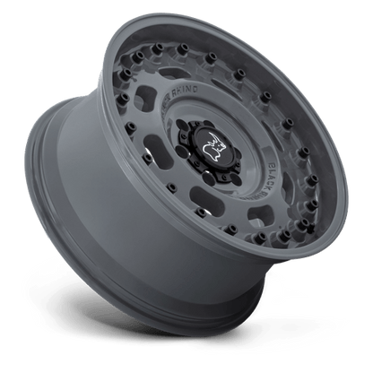 Black Rhino AXLE Battleship Gray 17x9.5 +6 6x139.7mm 112.1mm
