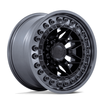 Black Rhino ALPHA Matte Black W/ Gunmetal Lip 18x9 +20 6x135mm 87.1mm