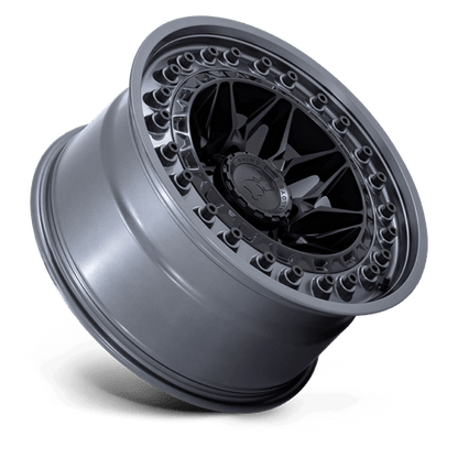 Black Rhino ALPHA Matte Black W/ Gunmetal Lip 20x10 -18 8x165.1mm 125.1mm