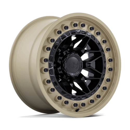 Black Rhino ALPHA Matte Black W/ Sand Lip 20x10 -18 8x170mm 125.1mm