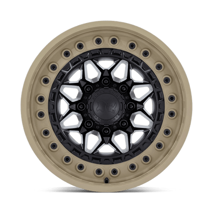Black Rhino ALPHA Matte Black W/ Sand Lip 20x10 -18 6x135mm 87.1mm
