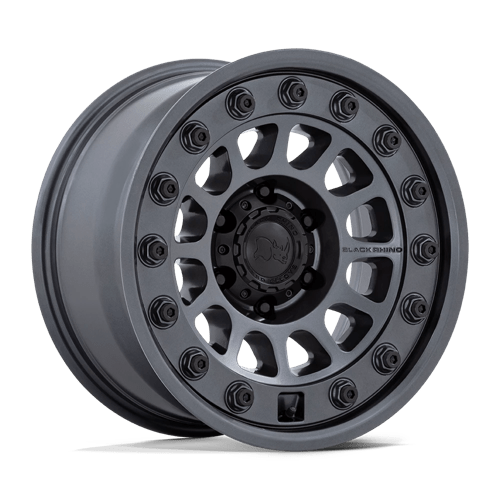 Black Rhino BR012 OUTBACK Matte Gunmetal 17x8.5 -10 6x135mm 87.1mm