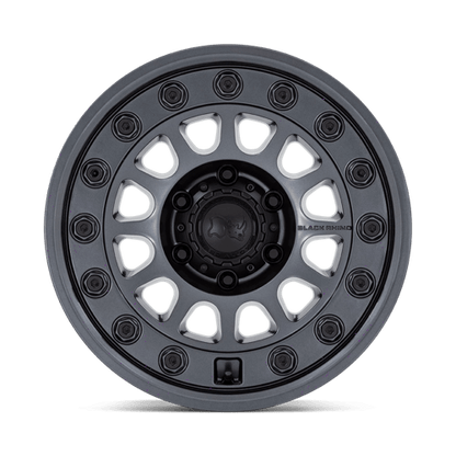 Black Rhino BR012 OUTBACK Matte Gunmetal 17x8 +32 6x139.7mm 106.1mm
