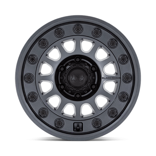 Black Rhino BR012 OUTBACK Matte Gunmetal 17x8.5 -10 6x139.7mm 106.1mm