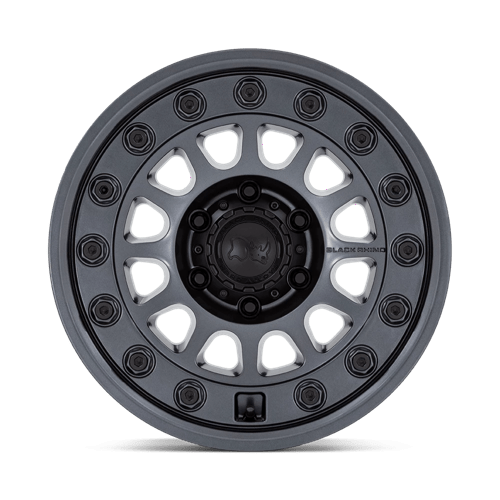 Black Rhino BR012 OUTBACK Matte Gunmetal 17x8.5 -10 5x150mm 110.1mm
