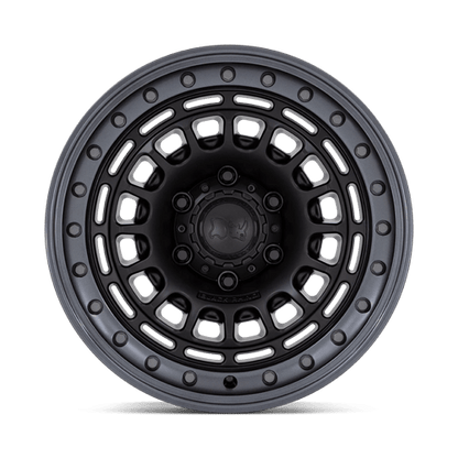 Black Rhino BR014 SAHARA Matte Black W/ Gunmetal Lip 17x9 -12 6x135mm 87.1mm