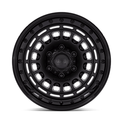 Black Rhino BR014 SAHARA Matte Black W/ Gloss Black Lip 17x9 -12 6x139.7mm 106.1mm