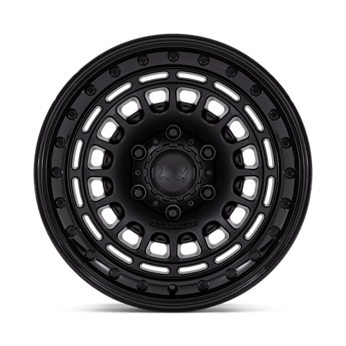 Black Rhino BR014 SAHARA Matte Black W/ Gloss Black Lip 17x9 0 6x139.7mm 106.1mm