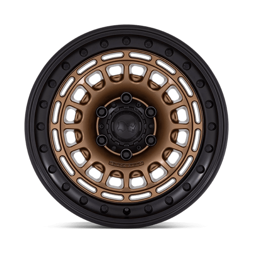 Black Rhino BR014 SAHARA Matte Bronze W Gloss Black Lip 17x9 0 6x114.3mm 66.1mm