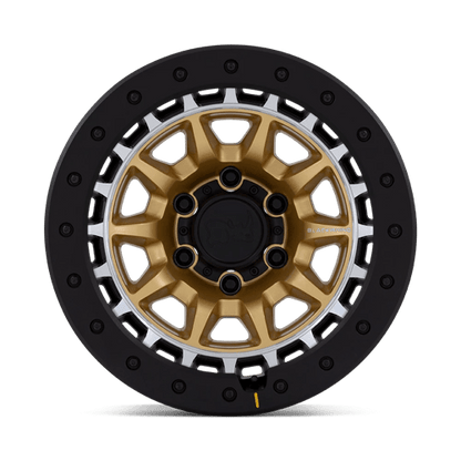 Black Rhino BR016 TUSK Matte Gold W/ Machined Ring 17x8.5 -10 6x139.7mm 106.1mm