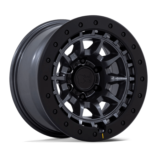 Black Rhino BR016 TUSK Matte Gunmetal 17x8.5 -10 6x135mm 87.1mm