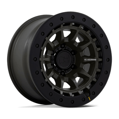 Black Rhino BR016 TUSK Olive Drab Green 17x8.5 -10 6x135mm 87.1mm