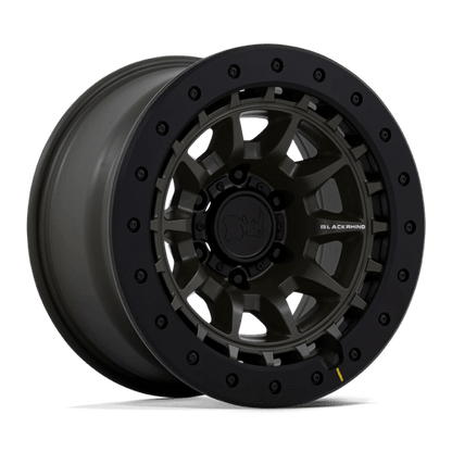 Black Rhino BR016 TUSK Olive Drab Green 17x8.5 -10 6x114.3mm 66.1mm