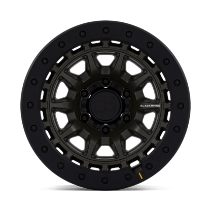 Black Rhino BR016 TUSK Olive Drab Green 17x8.5 -10 5x139.7mm 78.1mm