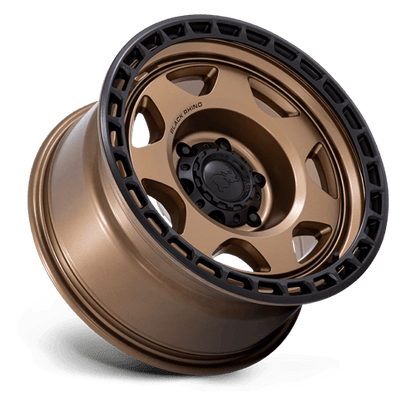 Black Rhino BR018 VOYAGER Matte Bronze W/ M-black Lip 17x8.5 -10 6x139.7mm 106.1mm