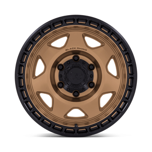 Black Rhino BR018 VOYAGER Matte Bronze W/ M-black Lip 17x8.5 -10 6x139.7mm 106.1mm