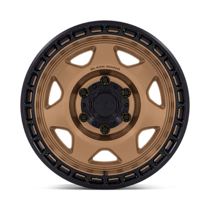 Black Rhino BR018 VOYAGER Matte Bronze W/ M-black Lip 17x8.5 -10 6x135mm 87.1mm