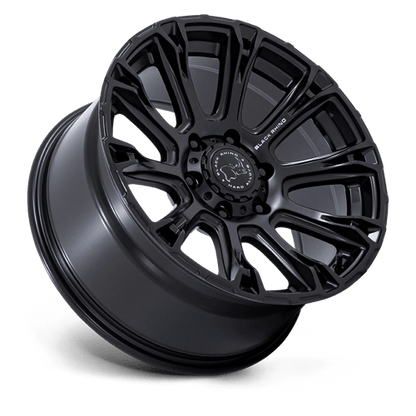 Black Rhino BR020 DIAMONDBACK Matte Black 17x9 +12 6x139.7mm 106.1mm