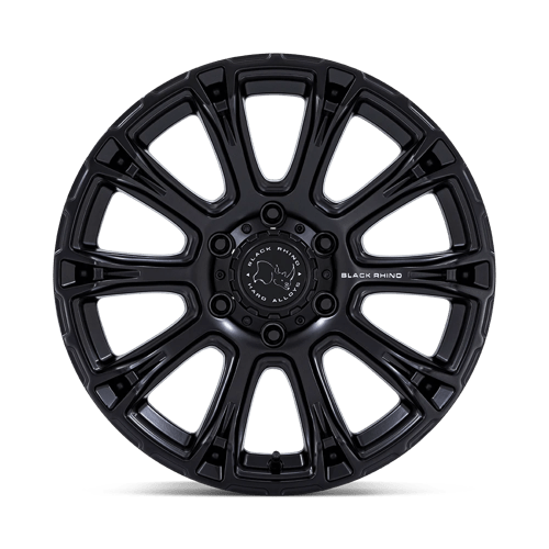 Black Rhino BR020 DIAMONDBACK Matte Black 17x9 +12 6x120mm 66.9mm
