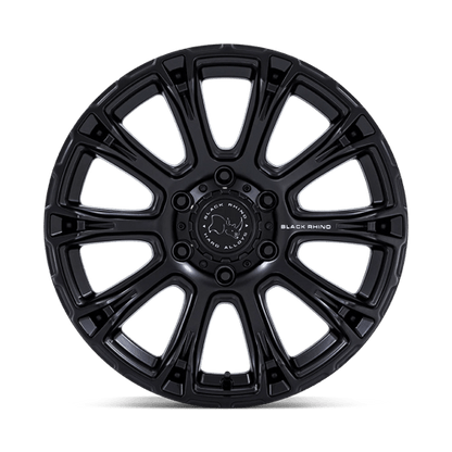 Black Rhino BR020 DIAMONDBACK Matte Black 17x9 +12 6x120mm 66.9mm