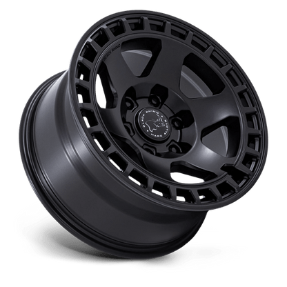 Black Rhino BR022 BAHARI Matte Black 17x8.5 +25 5x114.3mm 72.6mm